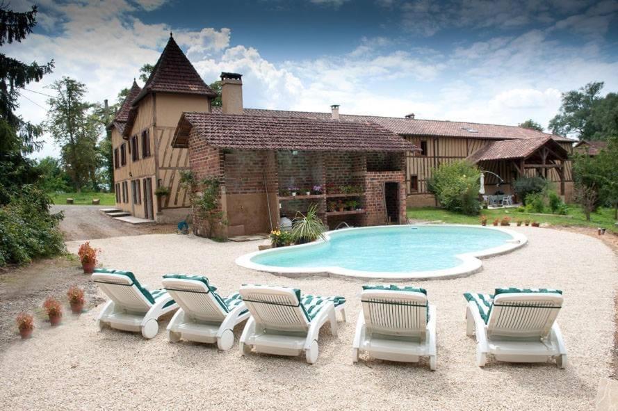 Domaine De La Source Bed & Breakfast Sainte-Christie-d'Armagnac Eksteriør bilde